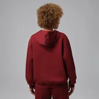 Nike Jordan Brooklyn Fleece женская Pullover Толстовка с капюшоном цвет красный