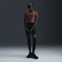 Nike Sportswear Essential женская Slim Cropped футболка цвет коричневый