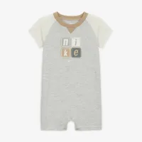 Nike Baby (0-9M) Short Romper цвет серый