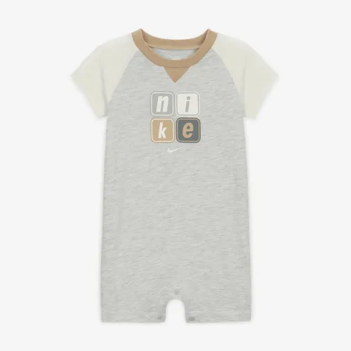 Nike Baby (0-9M) Short Romper цвет серый