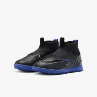 Nike Jr. Mercurial Superfly 9 Academy Little/Big дитячі Turf High-Top Soccer Кросівки колір чорний