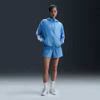 Nike Sportswear Classic Wovens жіноча Loose UV Hooded Куртка блакитний