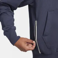 Nike Standard Issue мужские Dri-FIT Full-Zip баскетбольные Толстовка с капюшоном синий