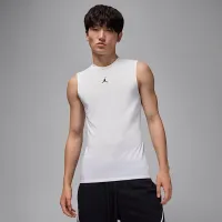 Nike Jordan Sport мужские Dri-FIT Sleeveless Base Layer Tank цвет белый