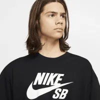 Nike SB Logo Skate футболка цвет черный