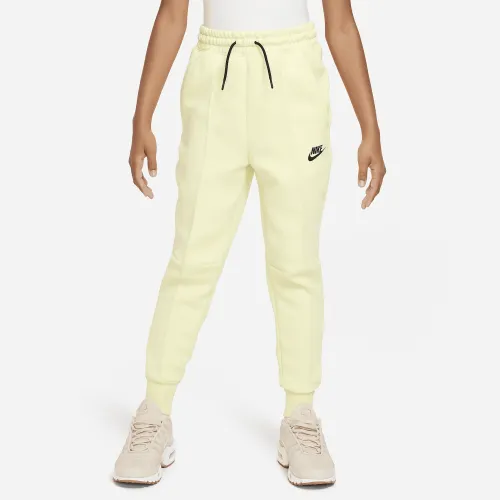 Nike Sportswear Tech Fleece Big детские (Girls') Joggers цвет зеленый