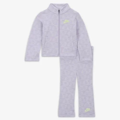 Nike Sweet Swoosh Baby (12-24M) 2-Piece лосины набор цвет фиолетовый