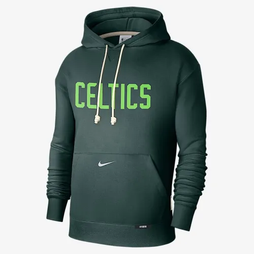Boston Celtics Standard Issue City Edition чоловічі Nike Dri-FIT NBA Courtside Толстовка з капюшоном колір зелений