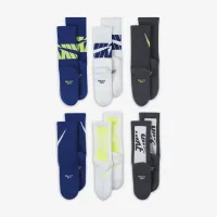 Nike Everyday детские Cushioned Crew носки (6 пары) многоцветный