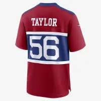 Lawrence Taylor New York Giants мужские Nike NFL Game Jersey цвет красный