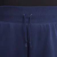 Nike Sportswear Phoenix Fleece женская С высокой Талией Wide-Leg Sweatpants (большие размеры) синий