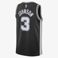 San Antonio Spurs Icon Edition 2022/23 мужские Nike Dri-FIT NBA Swingman Jersey цвет черный