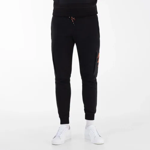 Штаны adidas Essentials Brandlove Fleece HL9375 - Черные
