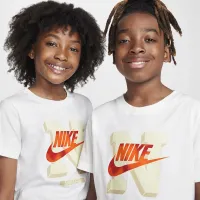Nike Sportswear Big дитячі футболка колір білий