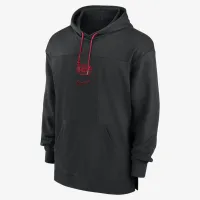 Georgia Bulldogs Sideline Jersey мужские Nike Dri-FIT College Pullover Толстовка с капюшоном цвет черный