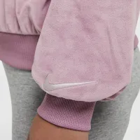 Nike Sportswear Little дитячі Cozy Pullover Толстовка з капюшоном колір фіолетовий