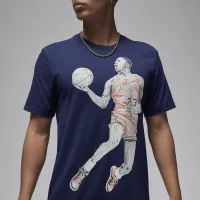 Nike Jordan мужские футболка синий