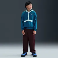 Nike Sportswear Club Fleece Big дитячі Loose 1/4-Zip Толстовка з капюшоном блакитний