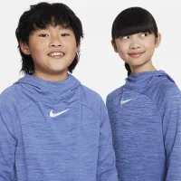 Nike Dri-FIT Academy Big дитячі Pullover Soccer Толстовка з капюшоном блакитний