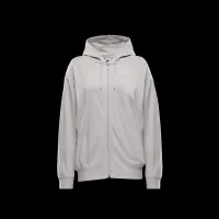 Nike Sportswear женская оверсайз Jersey Full-Zip Толстовка с капюшоном цвет коричневый