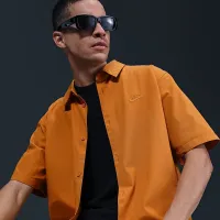 Nike Club чоловічі Short-Sleeve Button-Down Shirt Orange