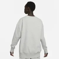 Nike Sportswear Phoenix Fleece женская оверсайз Crew-Neck свитшот цвет серый