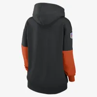 Cincinnati Bengals Sideline Essential женская Nike NFL Pullover Толстовка с капюшоном цвет черный