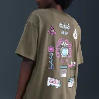 Nike SB Max90 Skate футболка колір зелений