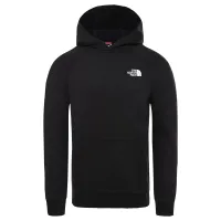 Кофта/футболка The North Face Raglan колір червоний Box 0A2ZWUKY41 - Чорна
