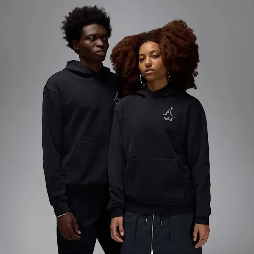 Nike Jordan x Union LA чоловічі Fleece Толстовка з капюшоном колір чорний