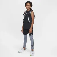 Nike Pro Warm Big дитячі (для хлопчиків) Dri-FIT тренувальні Tights колір сірий