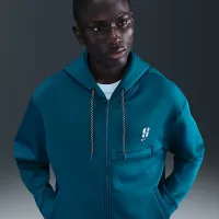 Nike Sabrina Dri-FIT Loose Full-Zip баскетбольні Толстовка з капюшоном блакитний