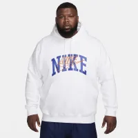 Nike Club Fleece чоловічі Pullover Толстовка з капюшоном колір білий