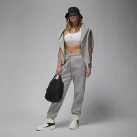 Nike Jordan Brooklyn Fleece жіноча Pants колір сірий