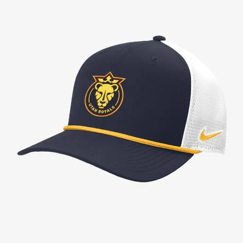 Utah Royals FC Nike NWSL Trucker Cap блакитний