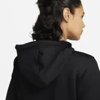 Nike Therma-FIT One женская Pullover Толстовка с капюшоном цвет черный