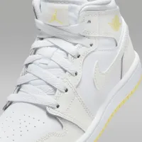 Nike Jordan 1 Mid Little дитячі Кросівки колір білий