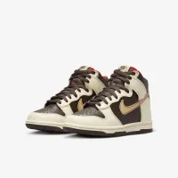 Nike Dunk High Big Kids' обовь Brown
