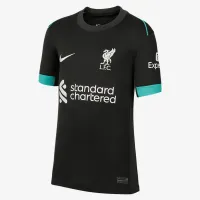 Mohamed Salah Liverpool 2024/25 Stadium Away Bid дитячі Nike Dri-FIT Soccer Jersey колір зелений