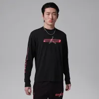 Nike Jordan Sport чоловічі Dri-FIT з круглим вирізом світшот колір чорний