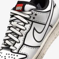 Nike Dunk Low x LEGO® Collection Big детские Кроссовки цвет белый