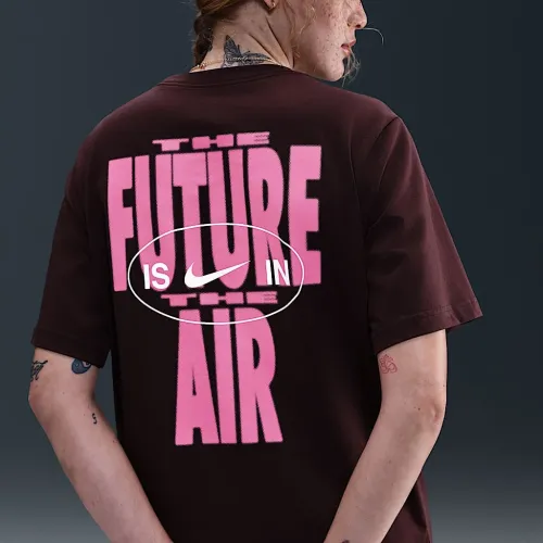 Nike Sportswear женская Loose футболка цвет красный