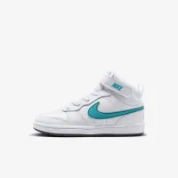 Nike Court Borough Mid 2 Little дитячі Кросівки колір білий
