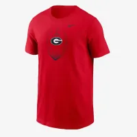 Georgia Big детские Nike College футболка цвет красный
