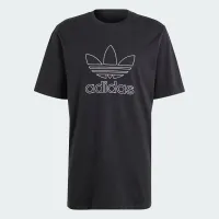 Футболка adidas Originals Adicolor Outline Trefoil IU2347 -  Черная