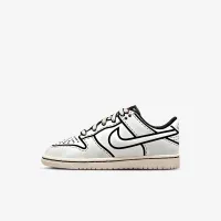 Nike Dunk Low x LEGO® Collection Little дитячі Кросівки колір білий