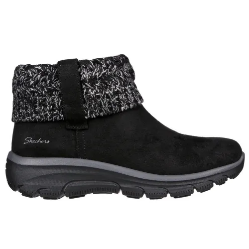 Кросівки Жіночі Skechers Relaxed Fit® Easy Going – Cozy Weather (167401-BLK)
