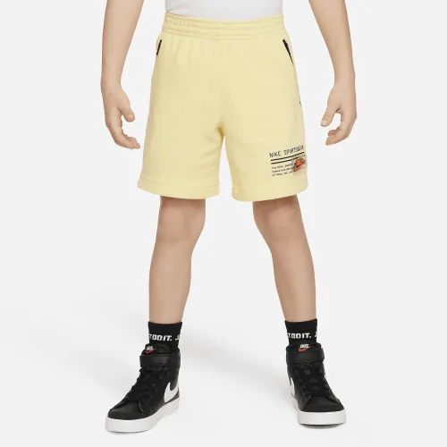 Nike Sportswear Paint Your Future Little дитячі French Terry шорти Yellow