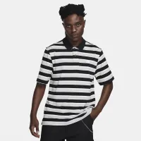 Nike Club чоловічі Striped Polo колір чорний