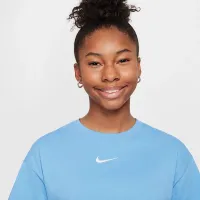 Nike Sportswear Essential Big детские (Girls') футболка синий